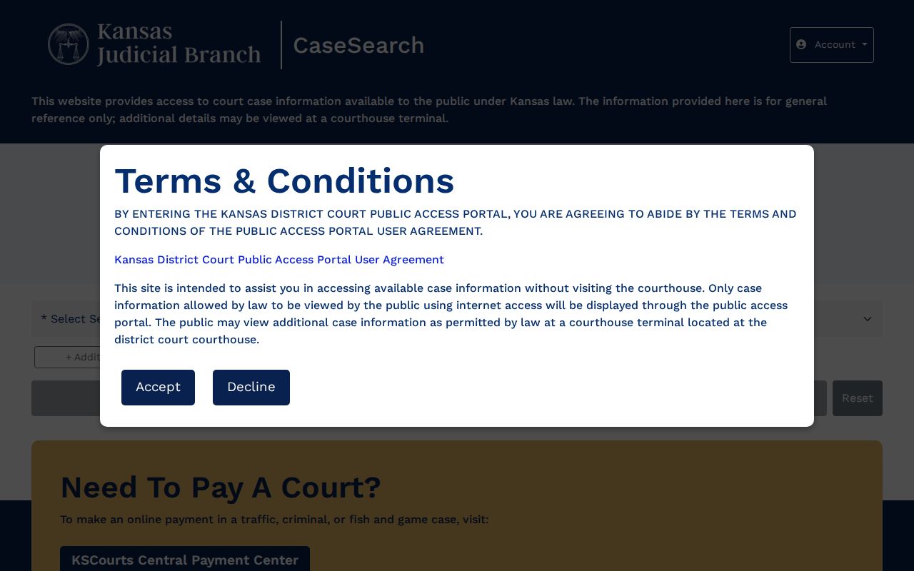 Kansas court search for Gove County release records