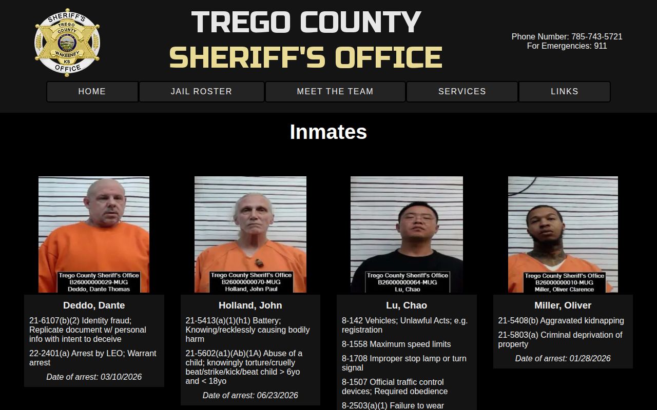 Trego host roster for Gove County release checks